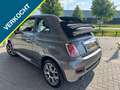 Fiat 500 VERKOCHT!! 0.9 TWINAIR LOUNGE CABRIOLET Gris - thumbnail 2
