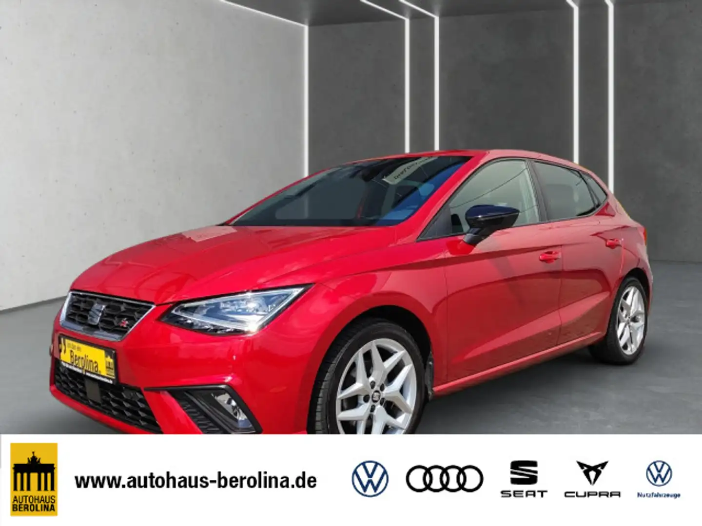 SEAT Ibiza 1.0 TSI FR *NAV*Vision+*GRA*LED*KLIMA* Rot - 1