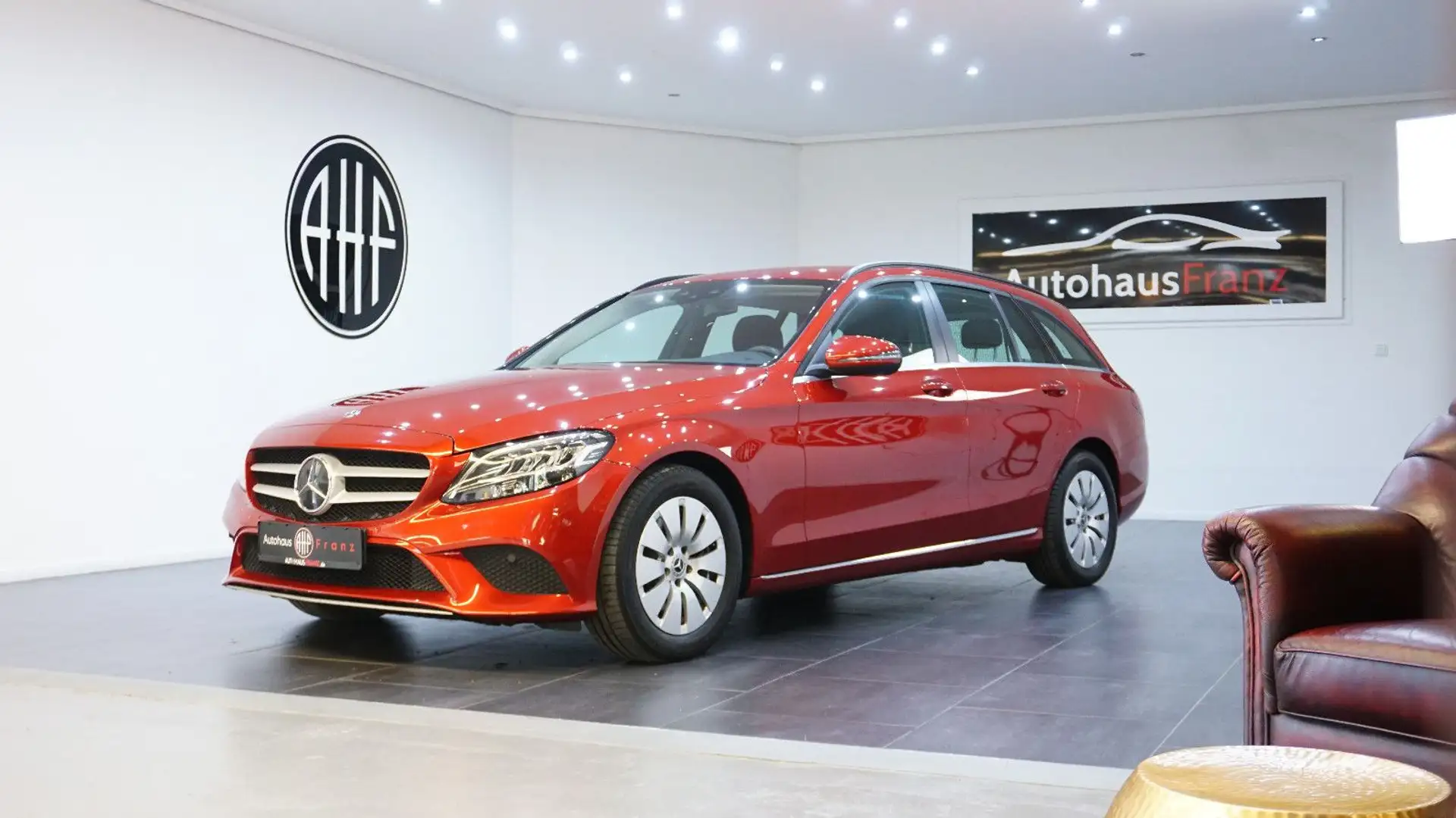 Mercedes-Benz C 220 d*NAV*TOTW*SHZ*PDC*Carplay*USB* Rot - 1