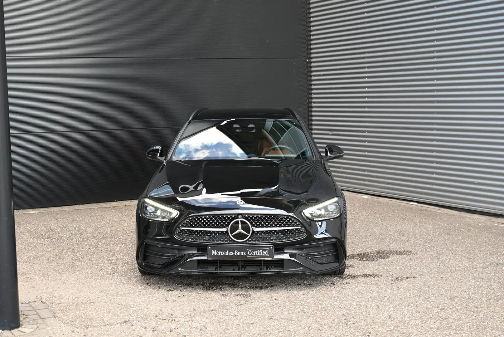 Mercedes-Benz C 200 Estate AMG Line Zwart - 2