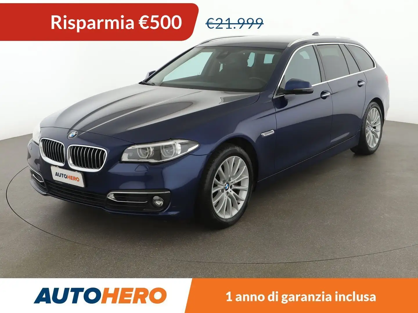 BMW 530 530d  Luxury Touring 249 CV Blu/Azzurro - 1