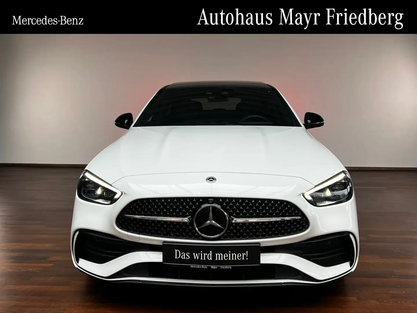 Mercedes-Benz C 180 C 180 Limousine AMG PANO+DISTRONIC+360°+MASSAGE Weiß - 2