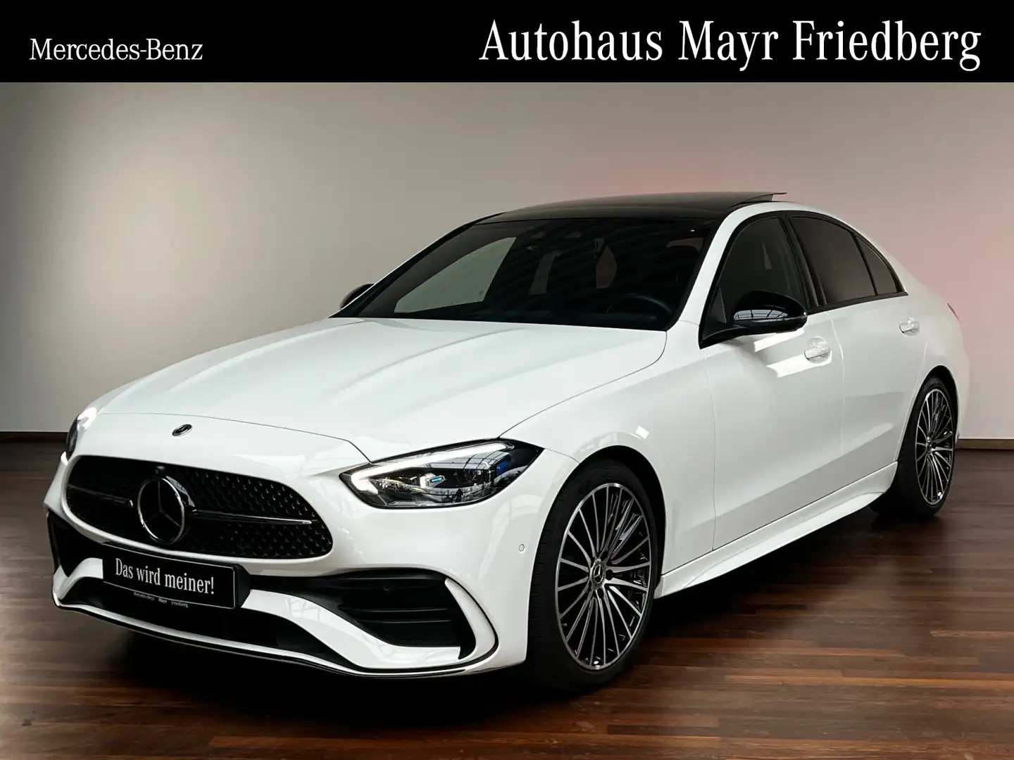 Mercedes-Benz C 180 C 180 Limousine AMG PANO+DISTRONIC+360°+MASSAGE Weiß - 1