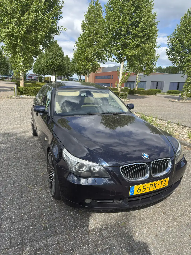 BMW 545 545i Executive Blauw - 2