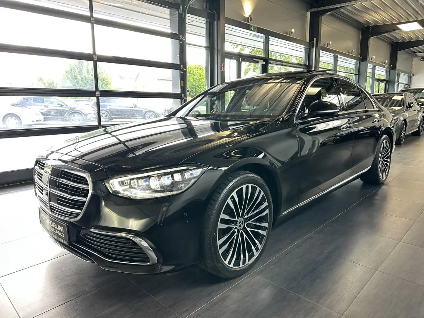 Mercedes-Benz S 400 d 4M|Standhzg.|Airmatic|Pano|HUD|Soft|LM20 Noir - 2