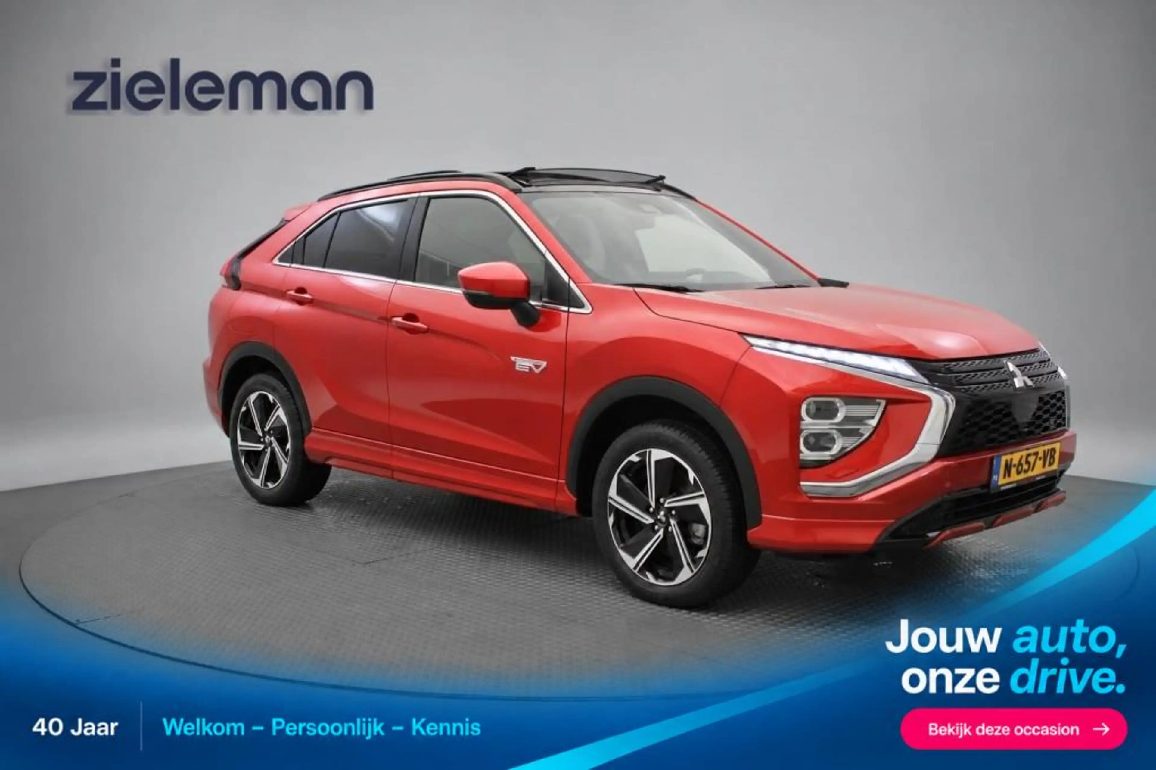 Mitsubishi Eclipse Cross 2.4 PHEV Prestige - Carplay, Camera, Leer, Schuif