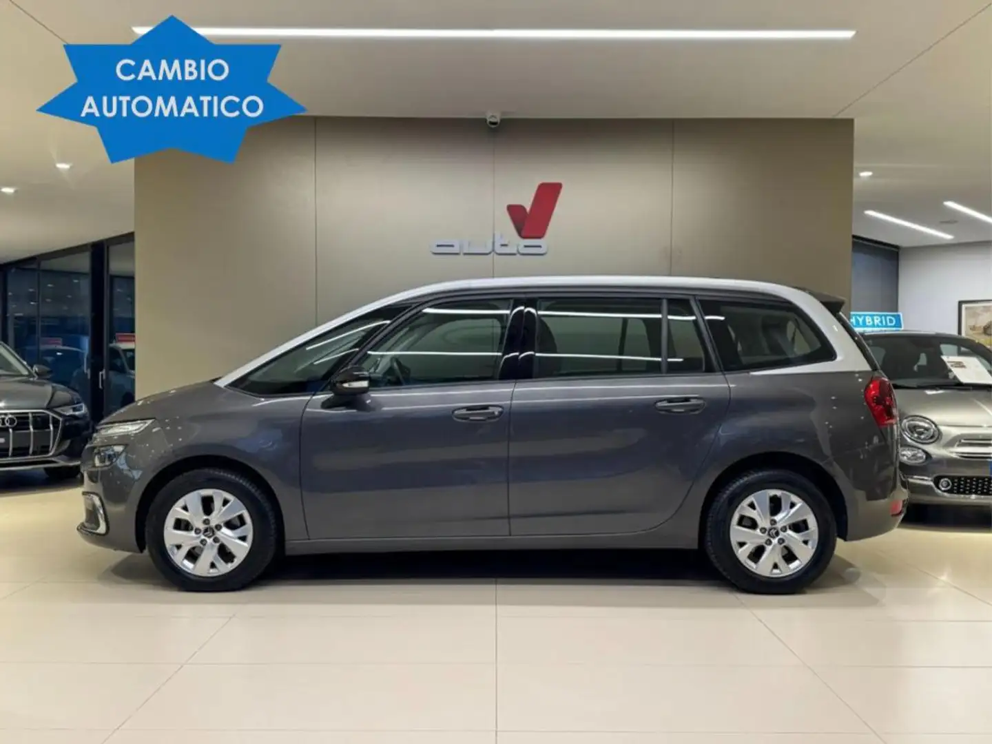 Citroen Grand C4 SpaceTourer BlueHDi 130 CAMBIO AUTOMATICO EAT8 Feel 7POSTI Grigio - 1