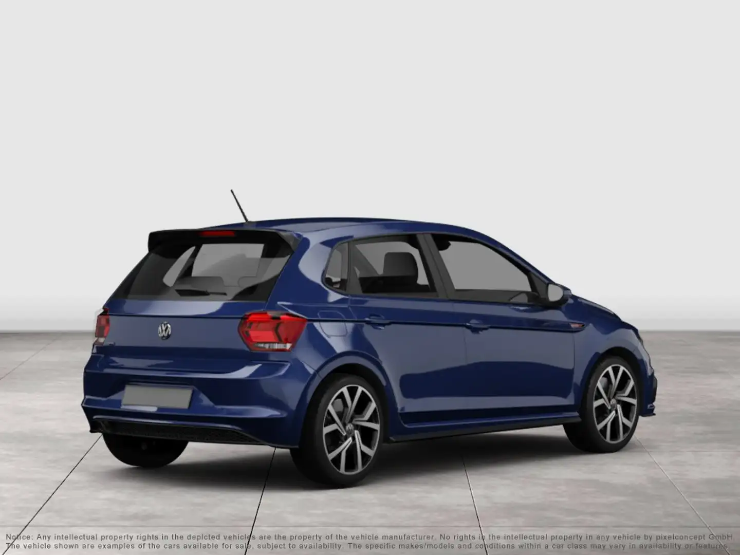 Volkswagen Polo GTI 2.0 Aut Nav LED Beats Parkass Kilma 18" Bleu - 2