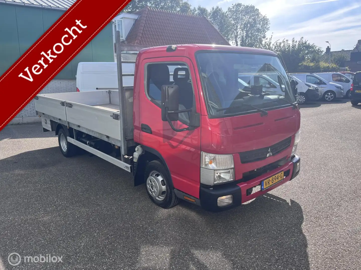 Mitsubishi Canter 3C13 3.0 DI 340 Open laadbak Pick up Rood - 2