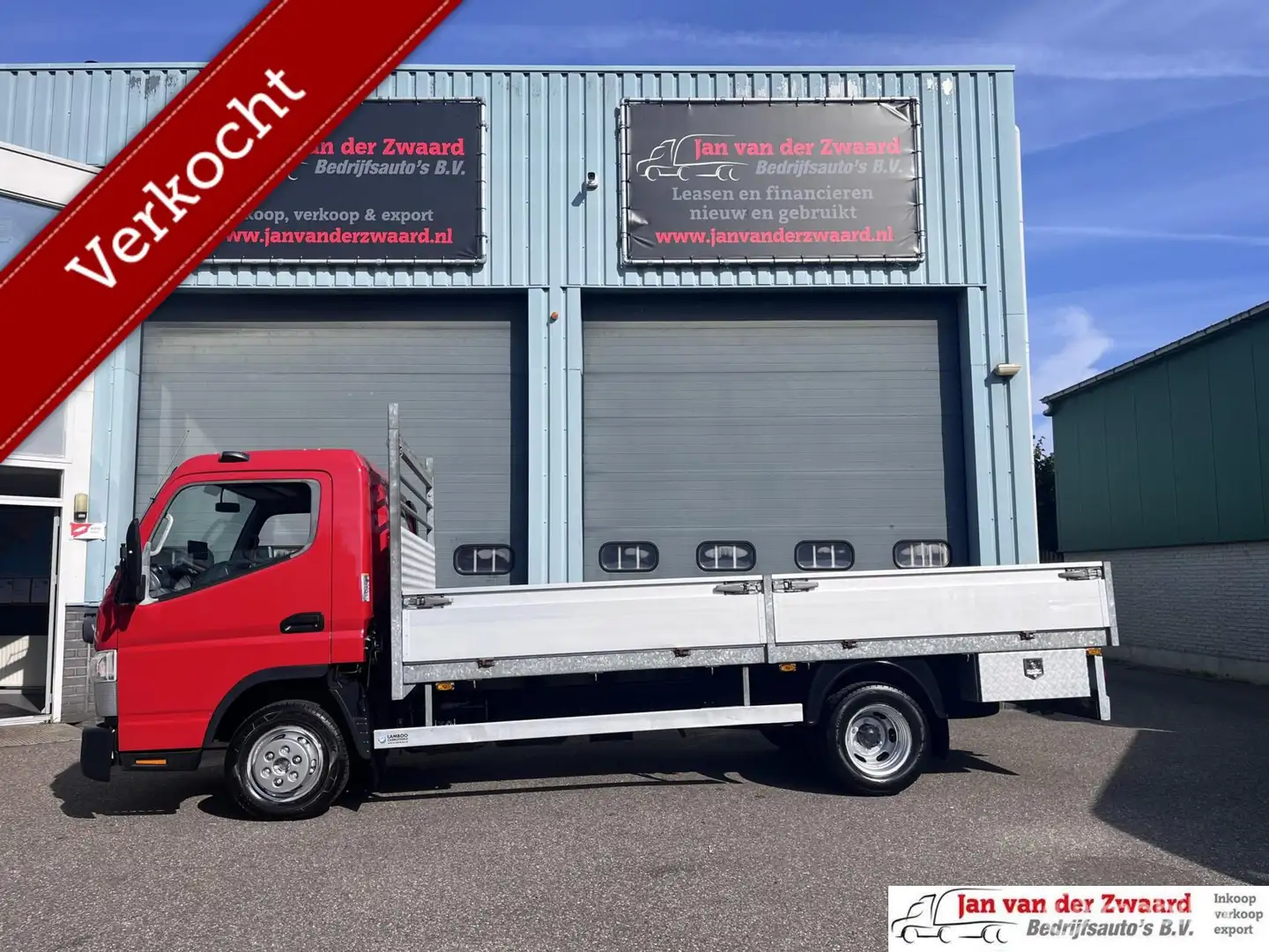 Mitsubishi Canter 3C13 3.0 DI 340 Open laadbak Pick up Rood - 1