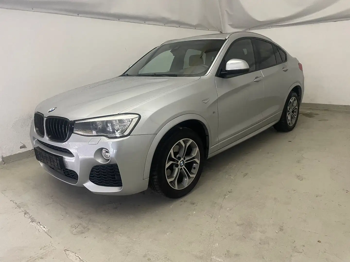 BMW X4 xDrive 35 d M-Paket HUD SD Prof AHK ACC Argent - 1