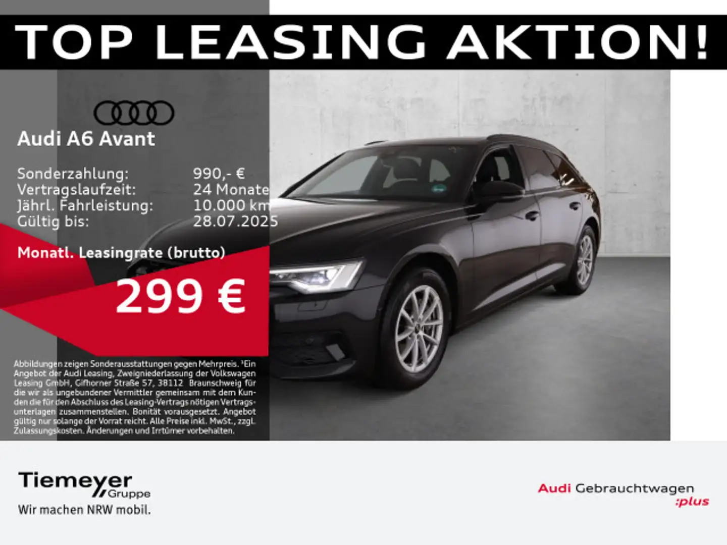 Audi A6 35 TDI ADVANCED MATRIX HuD AHK PANO Schwarz - 1