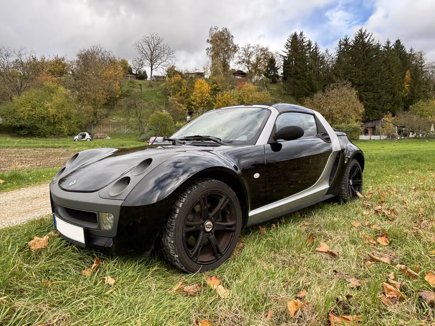 smart roadster Smart Roadster 82 PS Leder SHZ Tempomat mit Hagelschäden Schwarz - 1