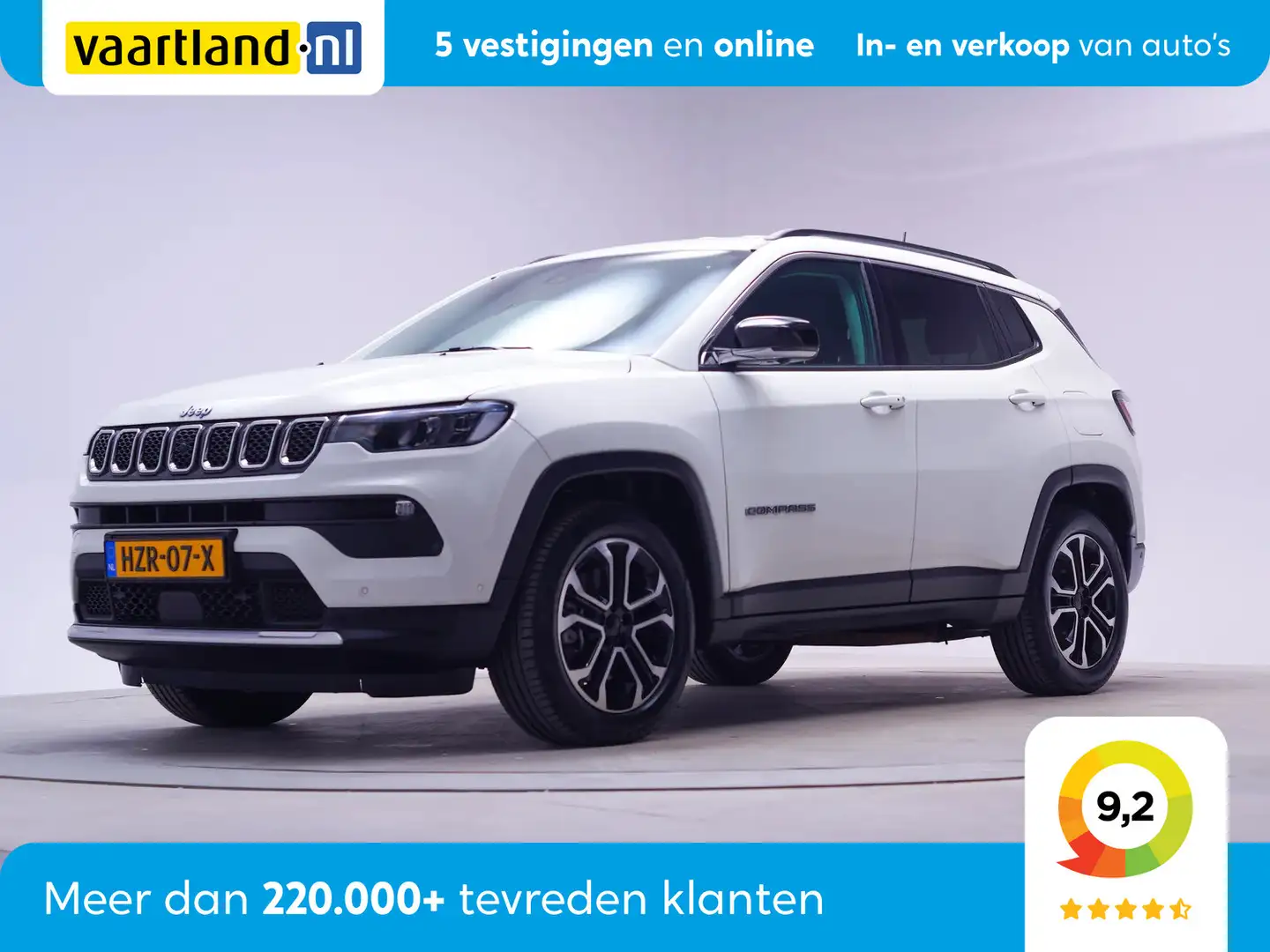 Jeep Compass 4xe 240 Plug-in Hybrid Limited Aut. [ LED Navi Hal Weiß - 1