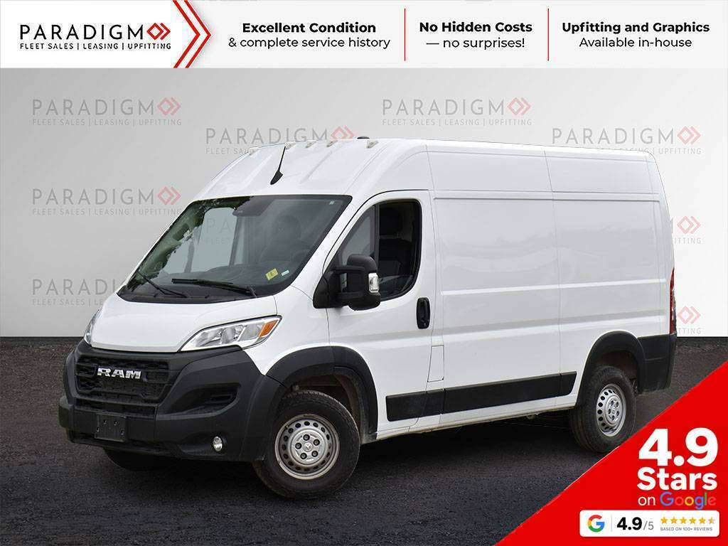 White 2025 RAM ProMaster Van Front-Wheel Drive Automatic