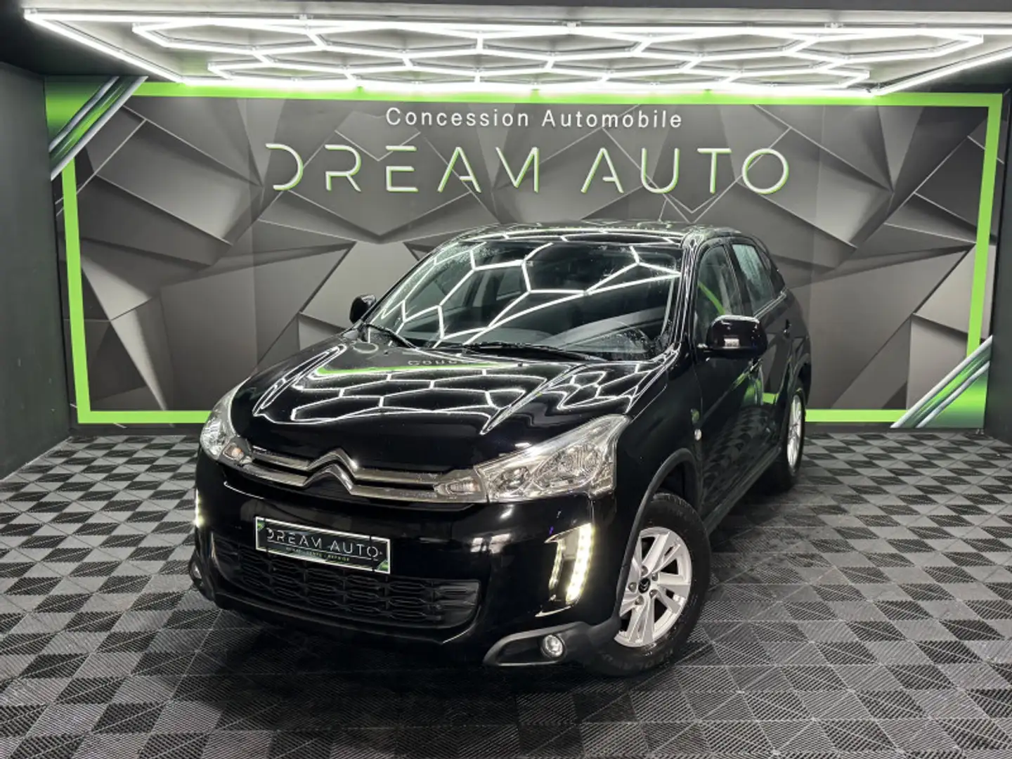 Citroen C4 Aircross 1.6 E-HDI115 4X2 FEEL EDITION Noir - 1