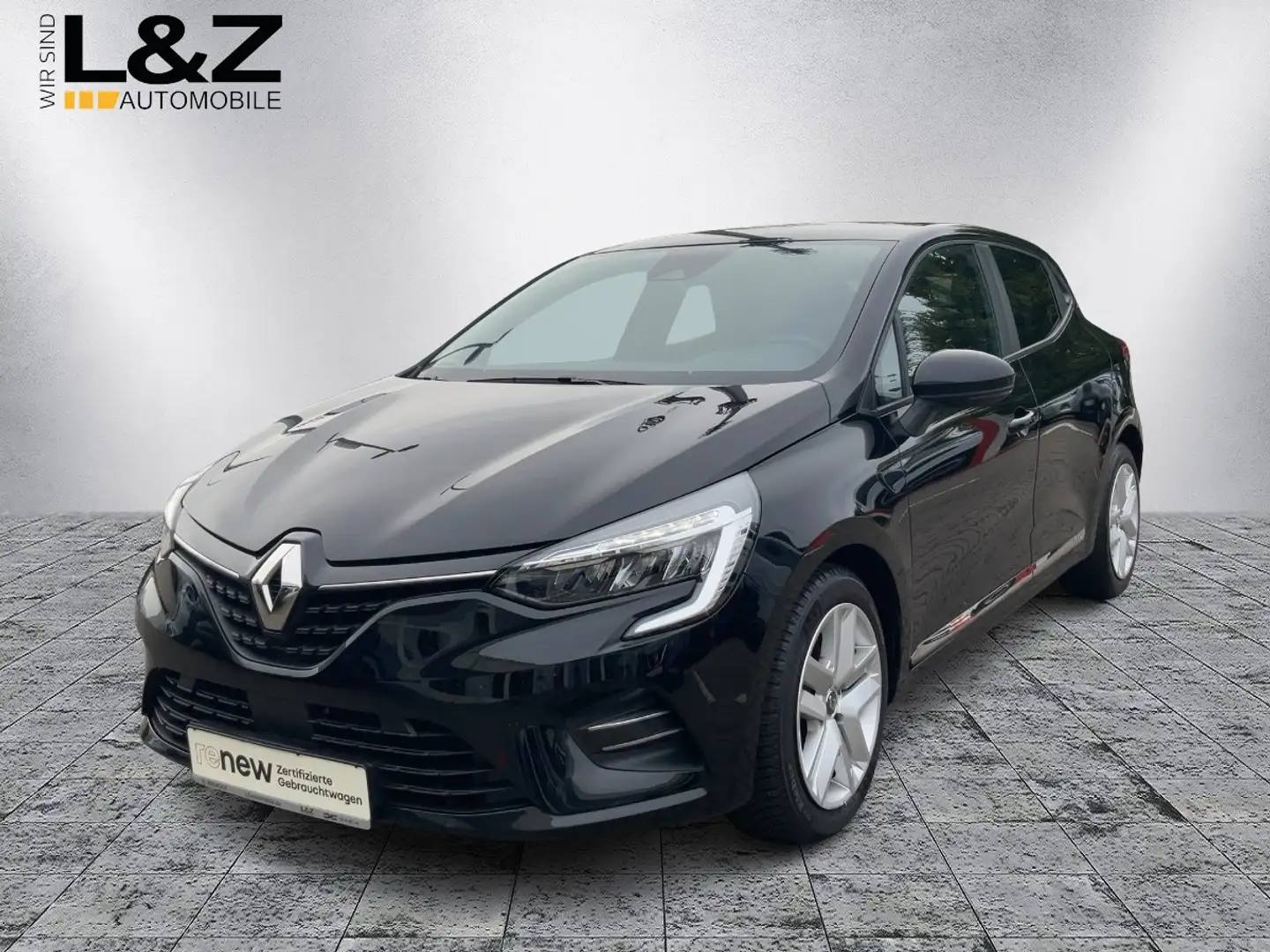 Renault Clio V TCe 90 Navi SHZ Carplay Noir - 1