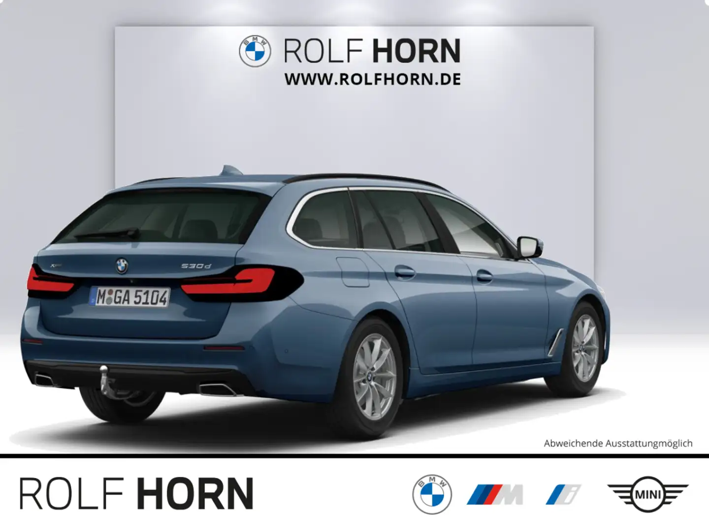 BMW 530 d xDrive Touring HeadUp AHK Integral H/K RFK Blau - 2