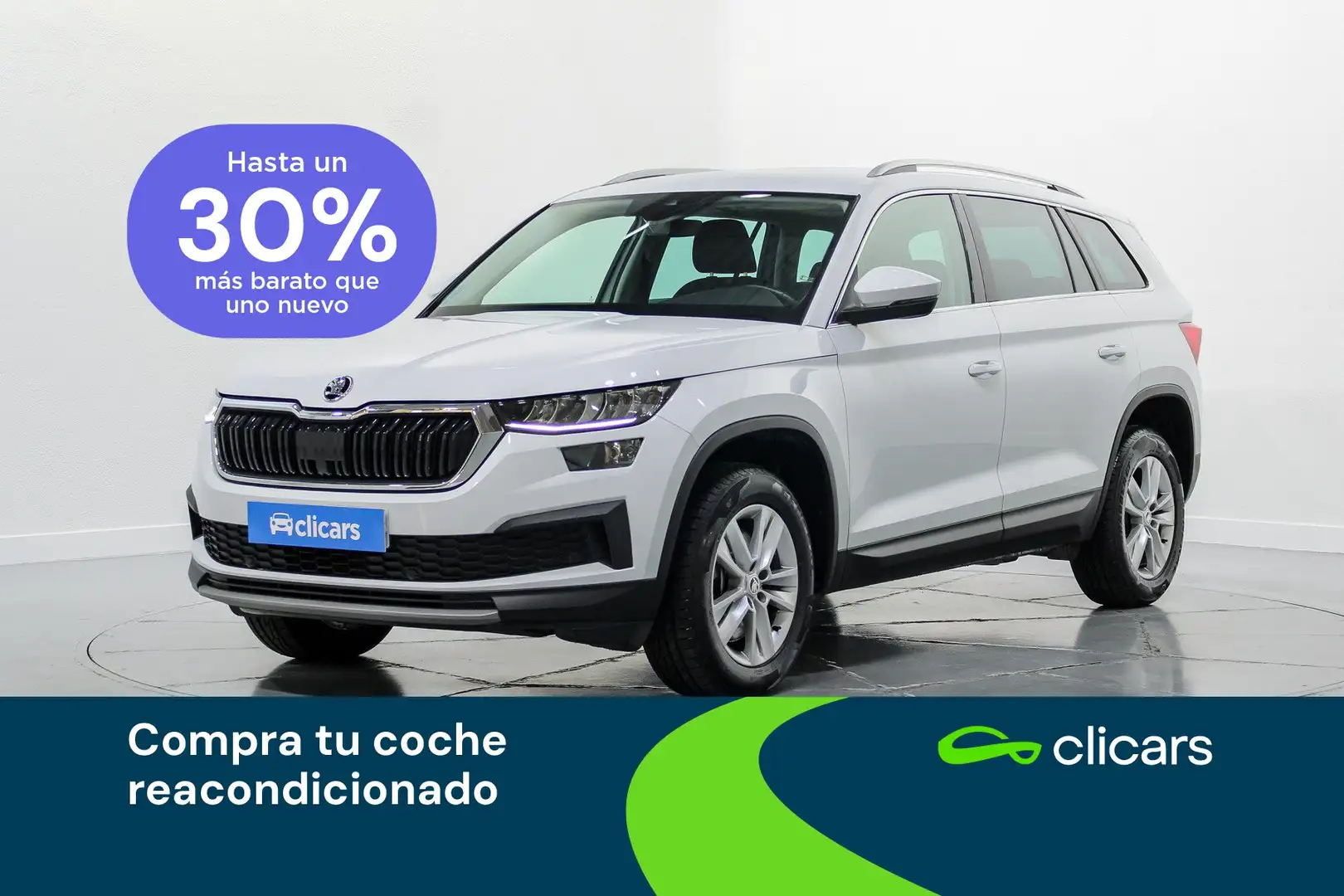 Skoda Kodiaq 2.0TDI AB tech Sportline 4x2 DSG 110kW Blanco - 1