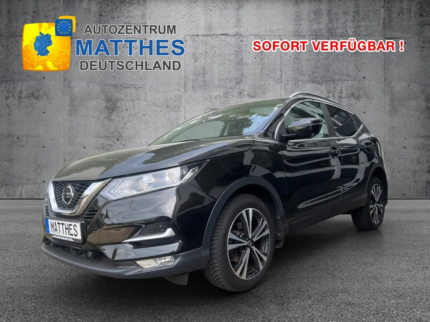 Nissan Qashqai Tekna 1.3 DIG-T AT 360Kam Navi Noir - 1