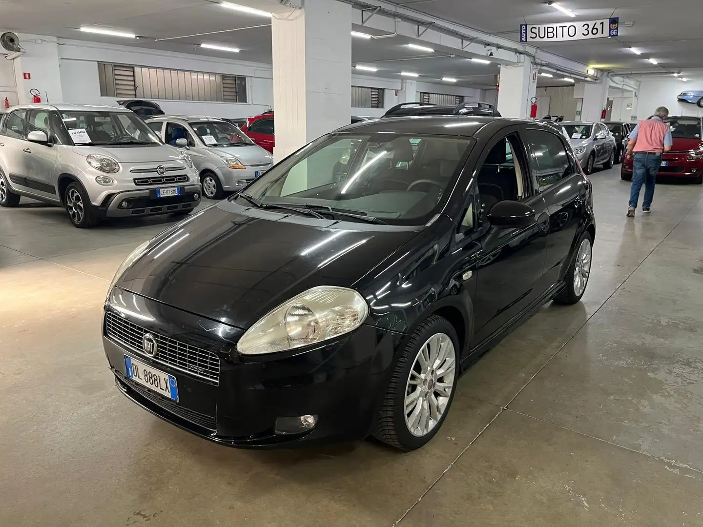 Fiat Grande Punto 5p 1.4 StarJet!!  Sport 95cv Nero - 1