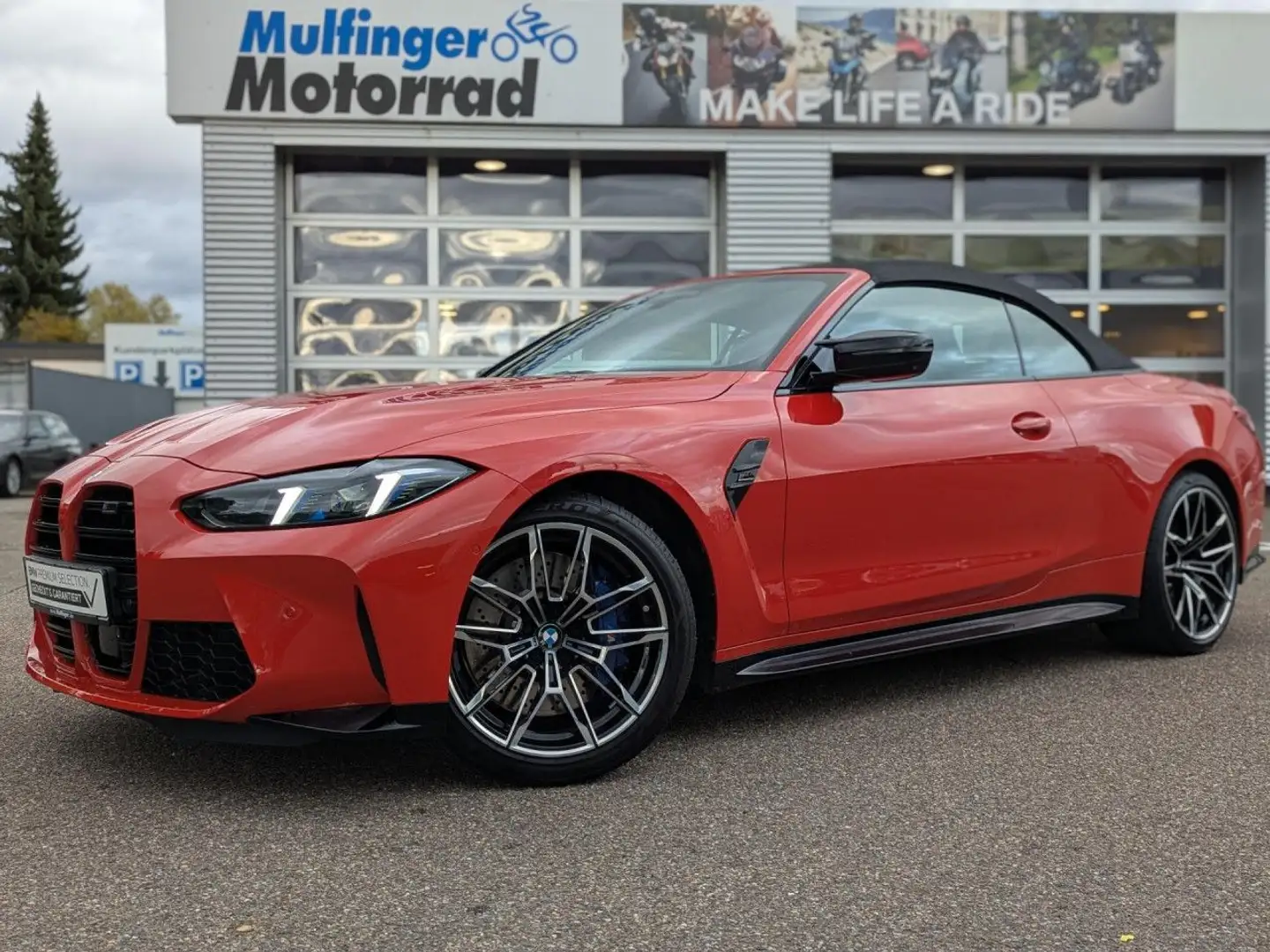 BMW M4 Cabrio xDr.Comp.ACC SuView Lenkradh.Sitzbel. Rot - 2