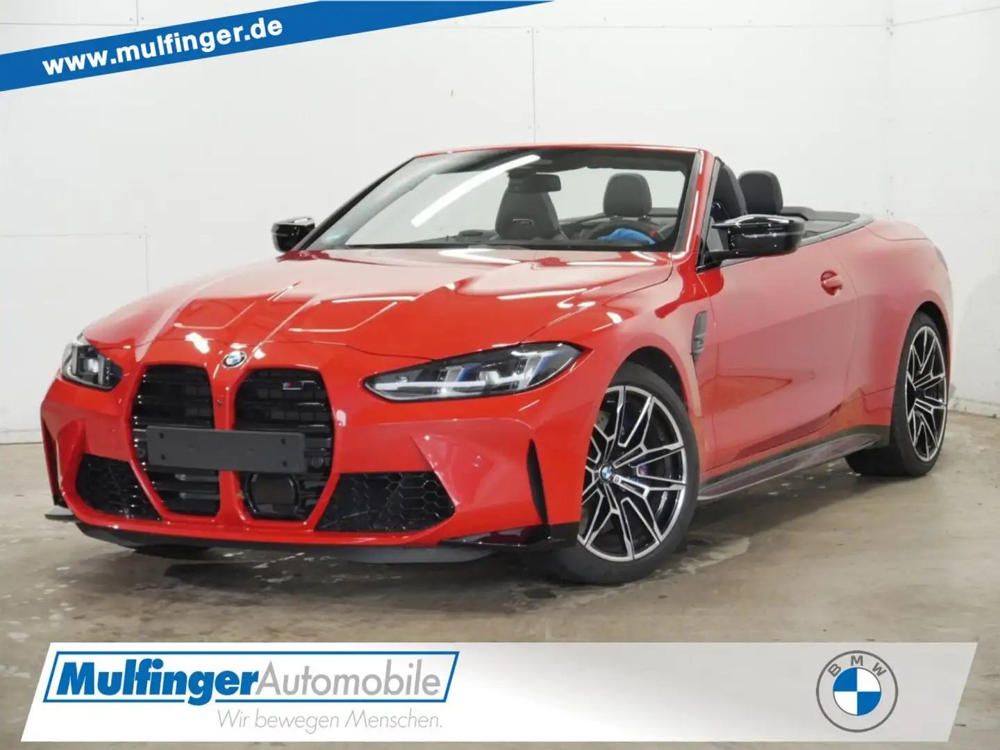 BMW M4 Cabrio xDr.Comp HUD ACC Lenkr+Nackenh.H/K.P+ Rot - 1