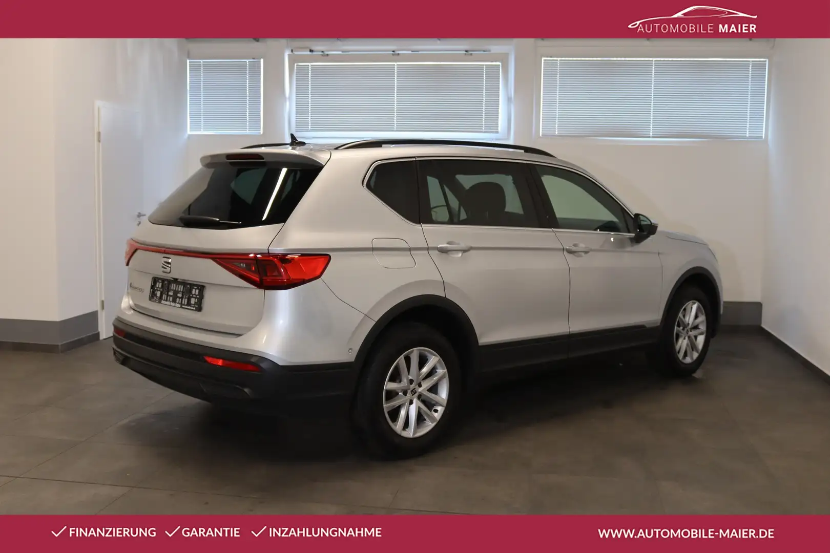 SEAT Tarraco 1.5 TSI Style-7Si.-LED-Navi-Pano-Kamera- Argent - 2