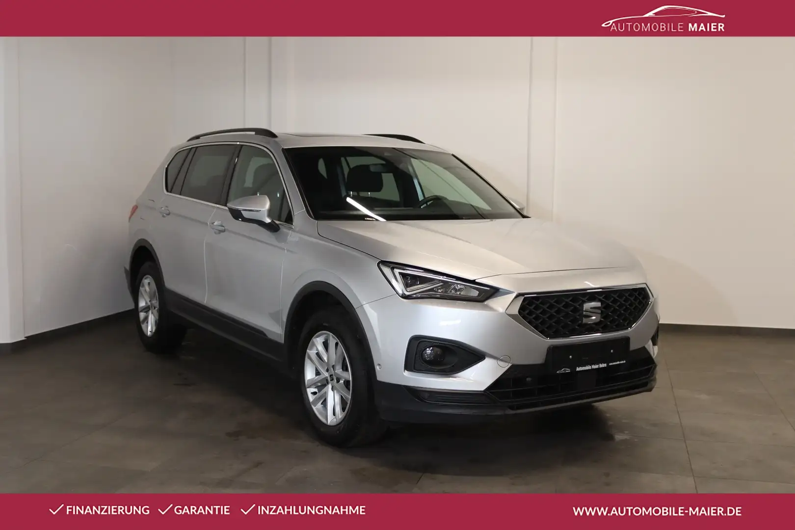 SEAT Tarraco 1.5 TSI Style-7Si.-LED-Navi-Pano-Kamera- Argent - 1