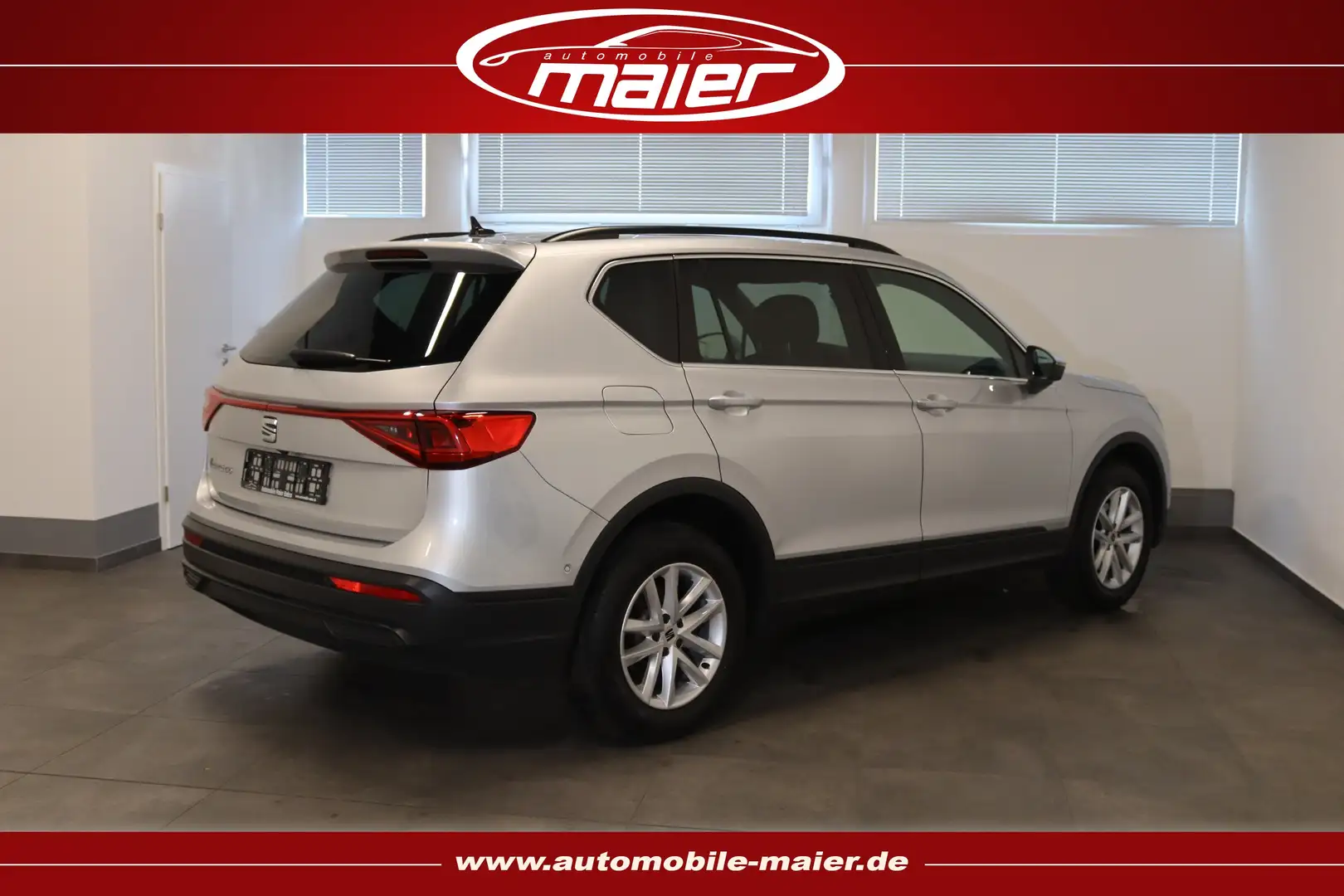 SEAT Tarraco 1.5 TSI Style-7Si.-LED-Navi-Pano-Kamera- Silber - 2
