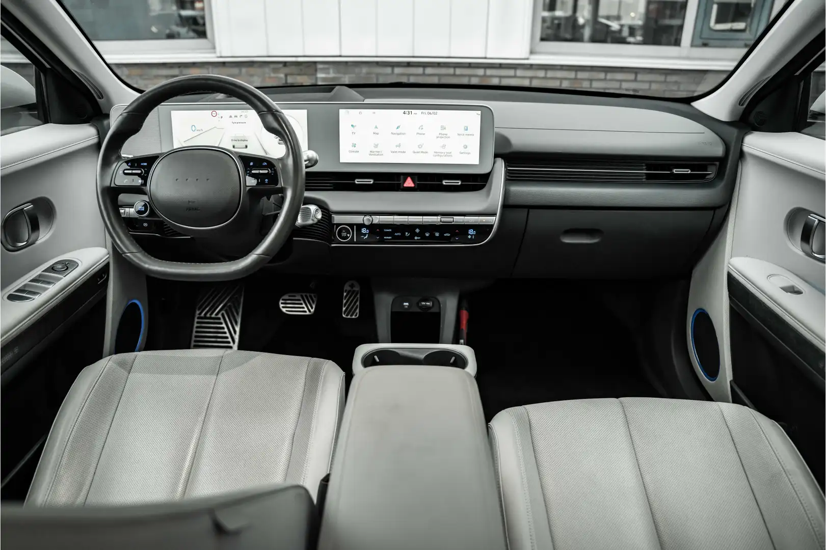 Hyundai IONIQ 5 Lounge 73kWh | Matte lak | Leder | 96.8%SOH | ACC Silber - 2