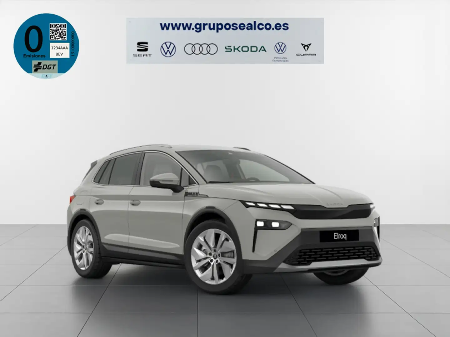 Skoda Elroq 85 210KW 77Kwh Gris - 1
