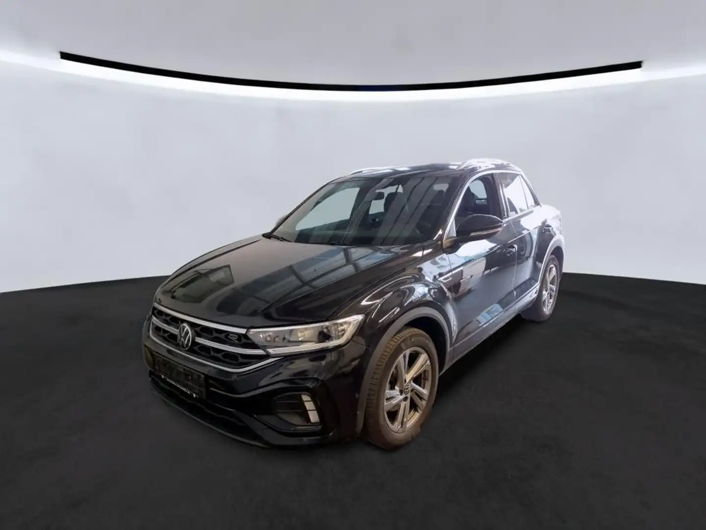 Volkswagen T-Roc 1.5 TSI R-Line*DSG*V-COCKPIT*LED*NAVI* Zwart - 1