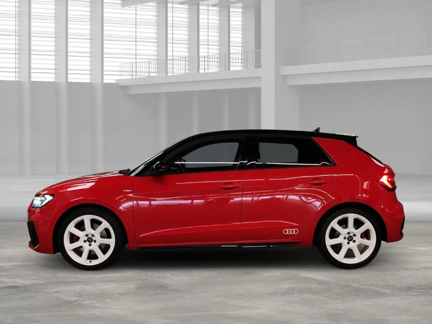 Audi A1 40 edition one Sportback S line 2.0 TFSI S-tronic Rot - 2