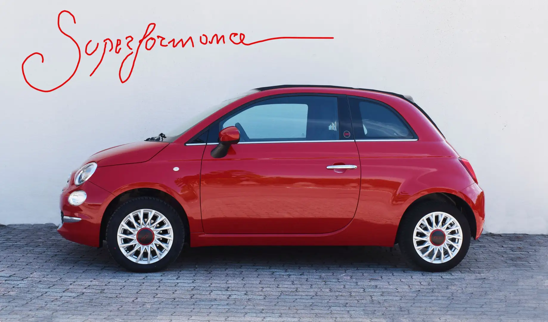 Fiat 500 FIAT 500 RED 312 Rood - 2