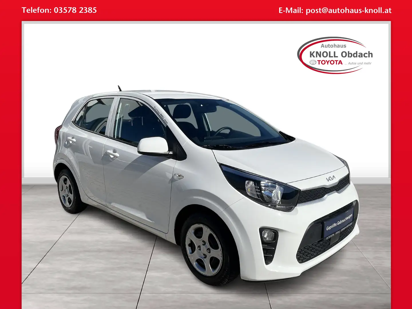 Kia Picanto 1,0 DP Titan Blanc - 1