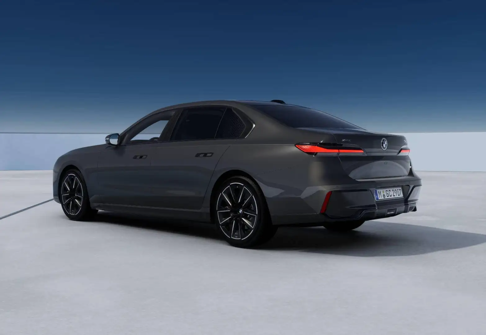 BMW 740 740d xDrive MSport Pro Grigio - 2