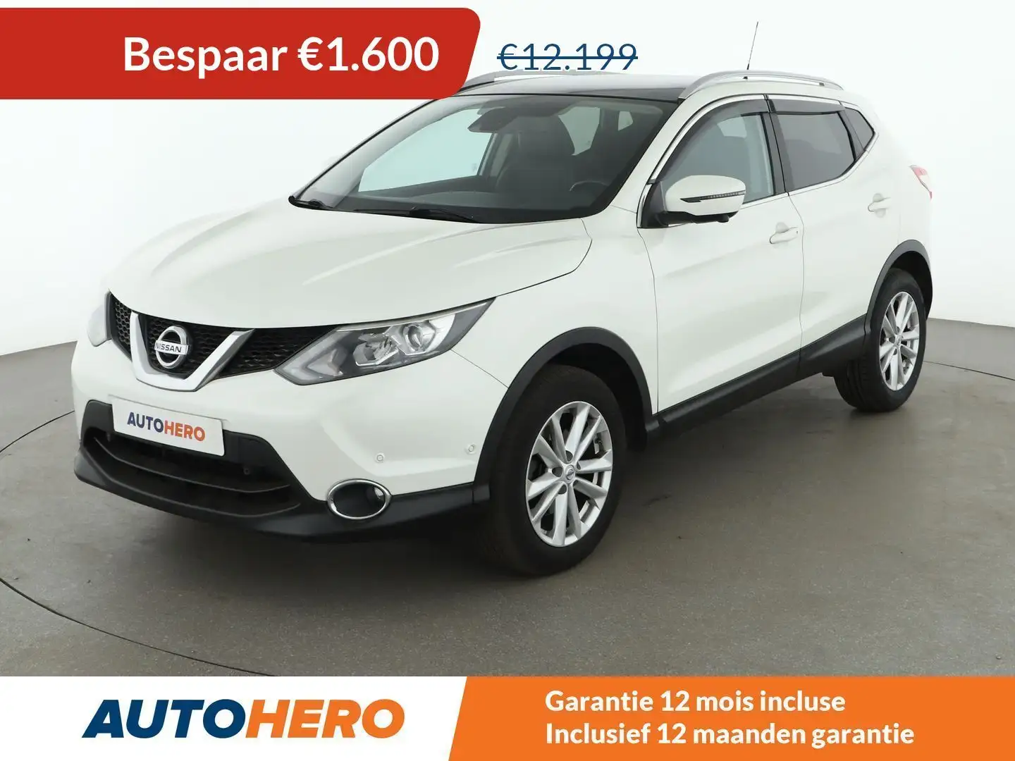 Nissan Qashqai 1.5 Turbodiesel 360 Blanc - 1