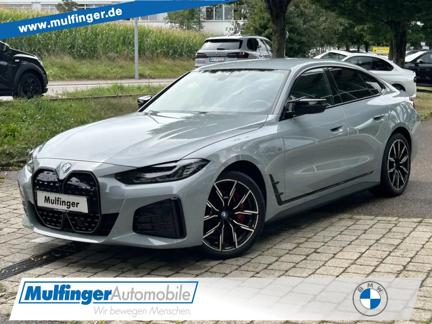BMW i4 M50 GC. M Pro HUD SurView.Ad-Fahr.KomfZug.19" Grau - 1