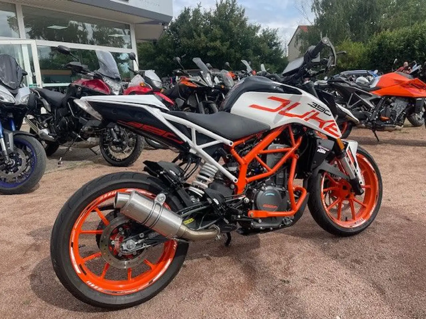 KTM 390 Duke Biały - 1