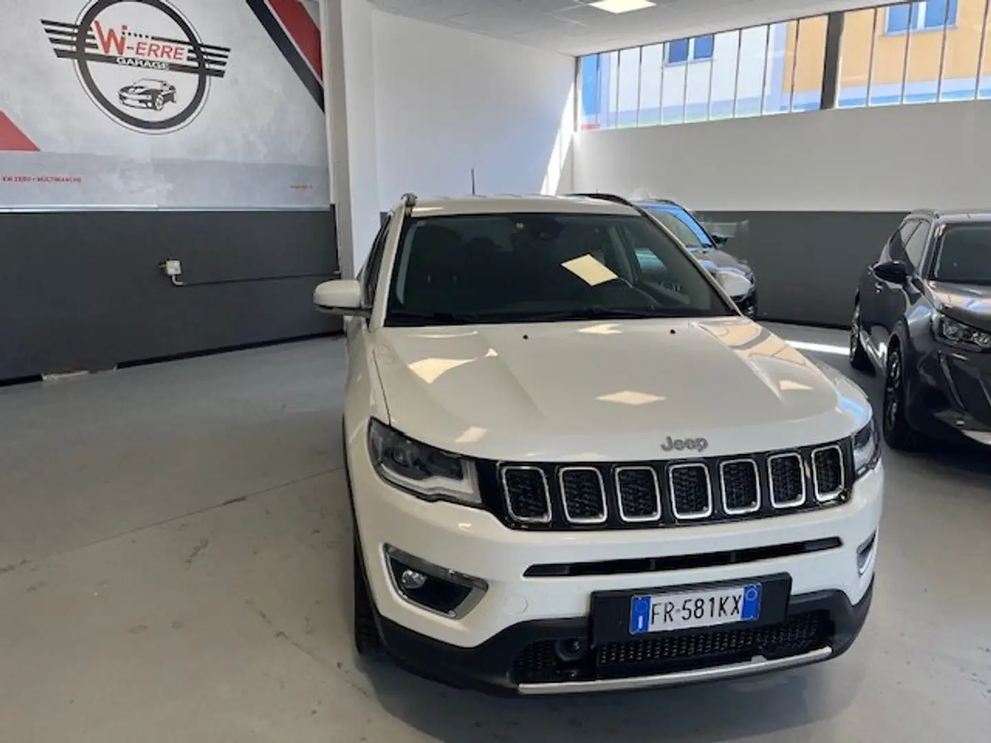 Jeep Compass Compass II 2.0 mjt Limited Navi 4wd 140cv auto Bianco - 2