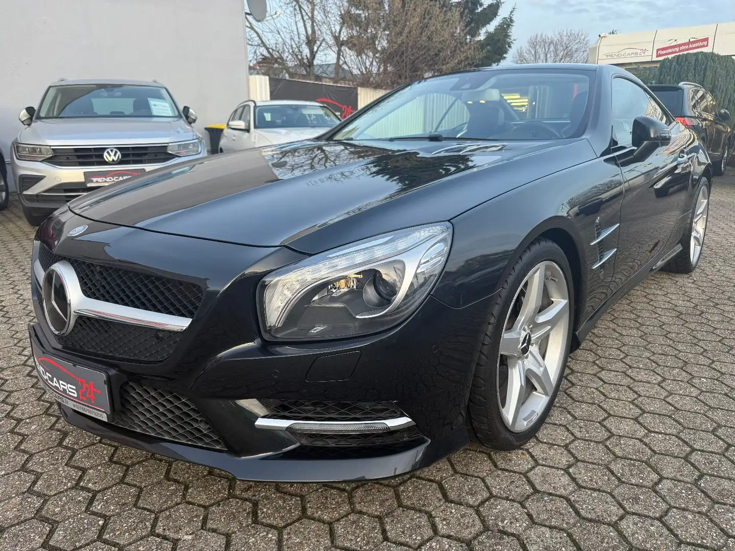 Mercedes-Benz SLR SL Roadster SL 350*Tempomat*NAVI*SH*Harman K Noir - 1
