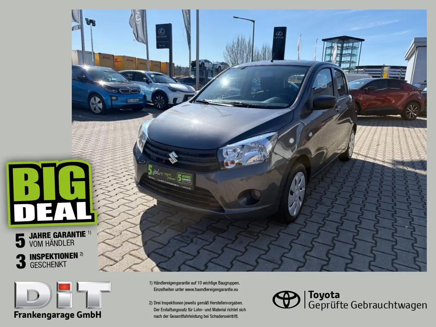 Suzuki Celerio 1.0 Club Klima, Radio+CD, BT, USB Grau - 1