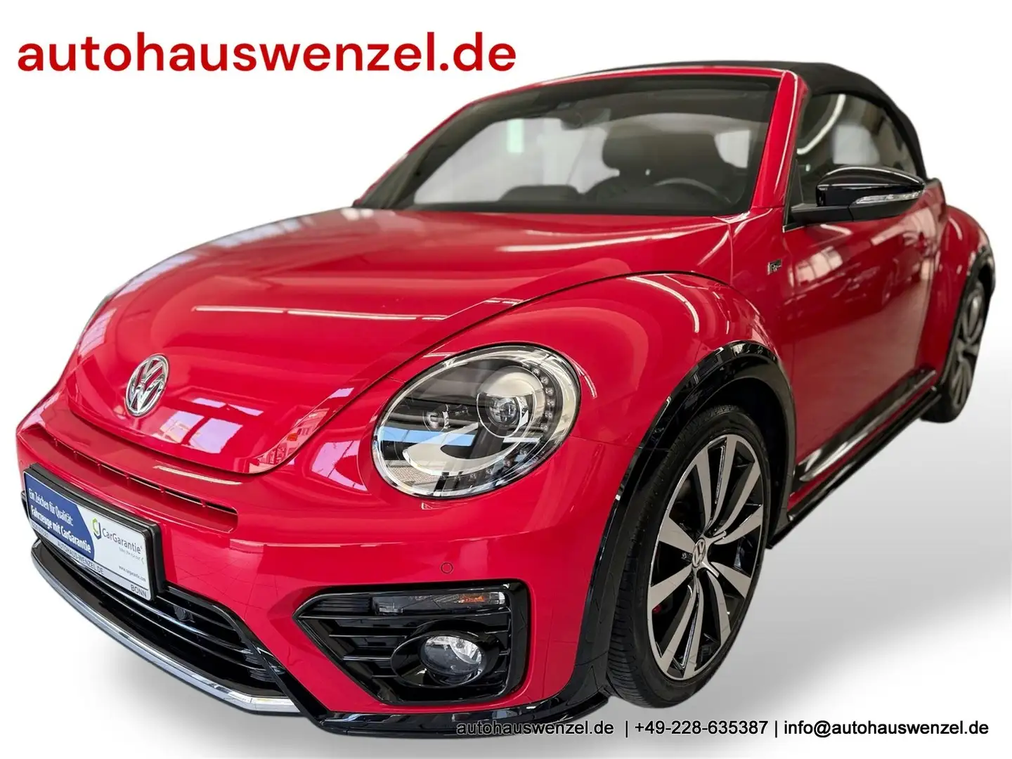 Volkswagen Beetle 2.0 TSI Aut. Exclusive R-Line LEDER KAM XENON NAV Rot - 1