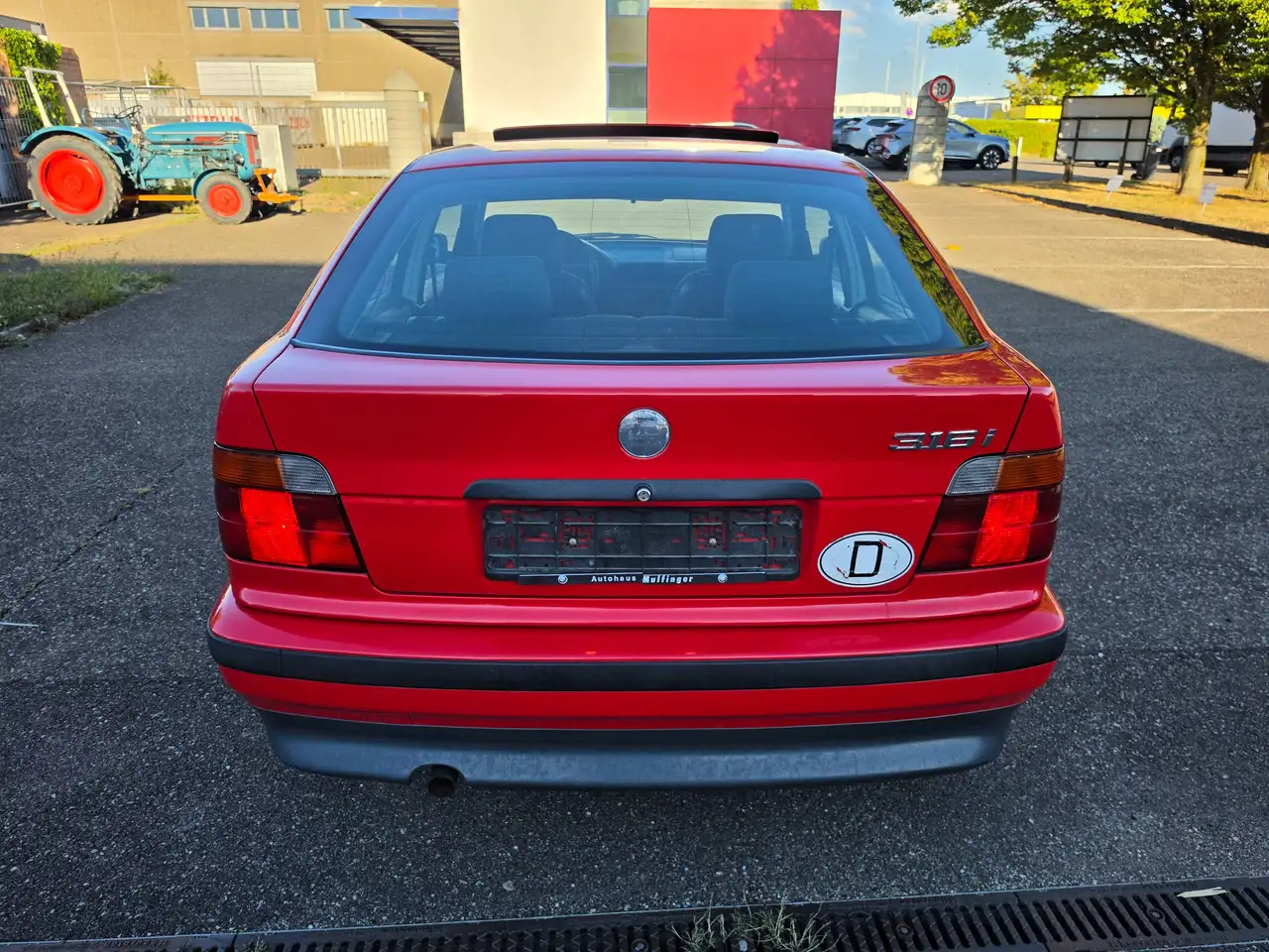 BMW 316 3er 316i compact H-Kennzeichen, Oldtimer, TÜV NEU,1-Hand, Sammlerzustand, foto 6