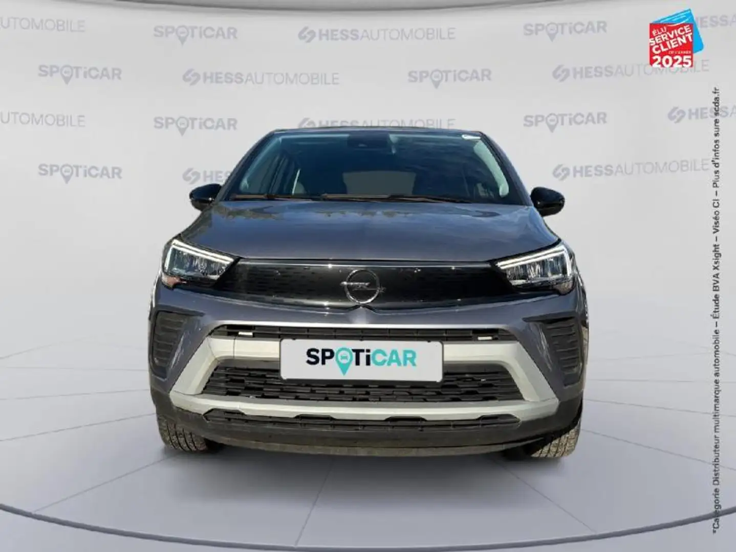 Opel Crossland 1.2 Turbo 110ch Elegance Business Gris - 2