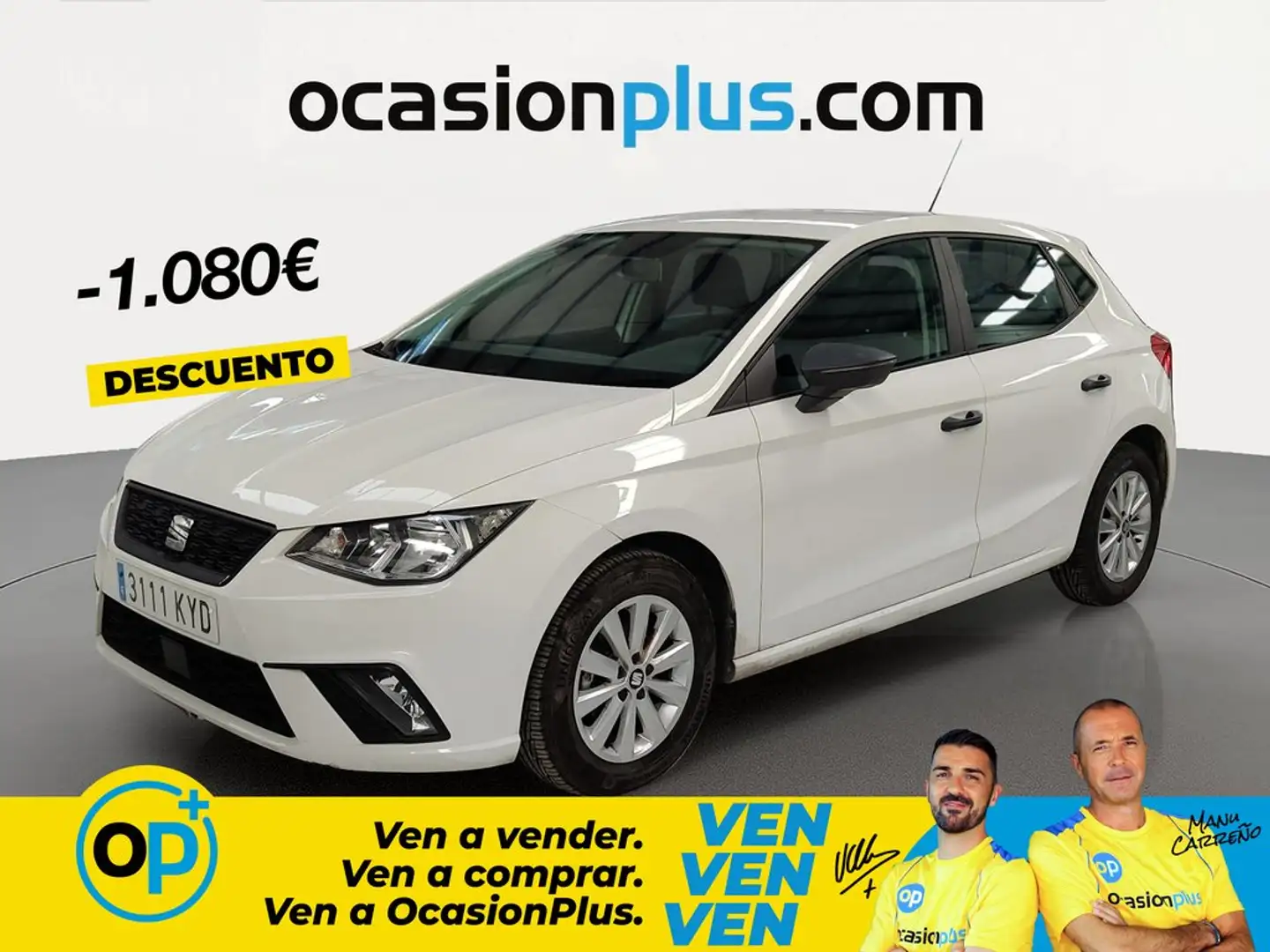 SEAT Ibiza 1.0 MPI S&S Reference 80 Blanco - 1