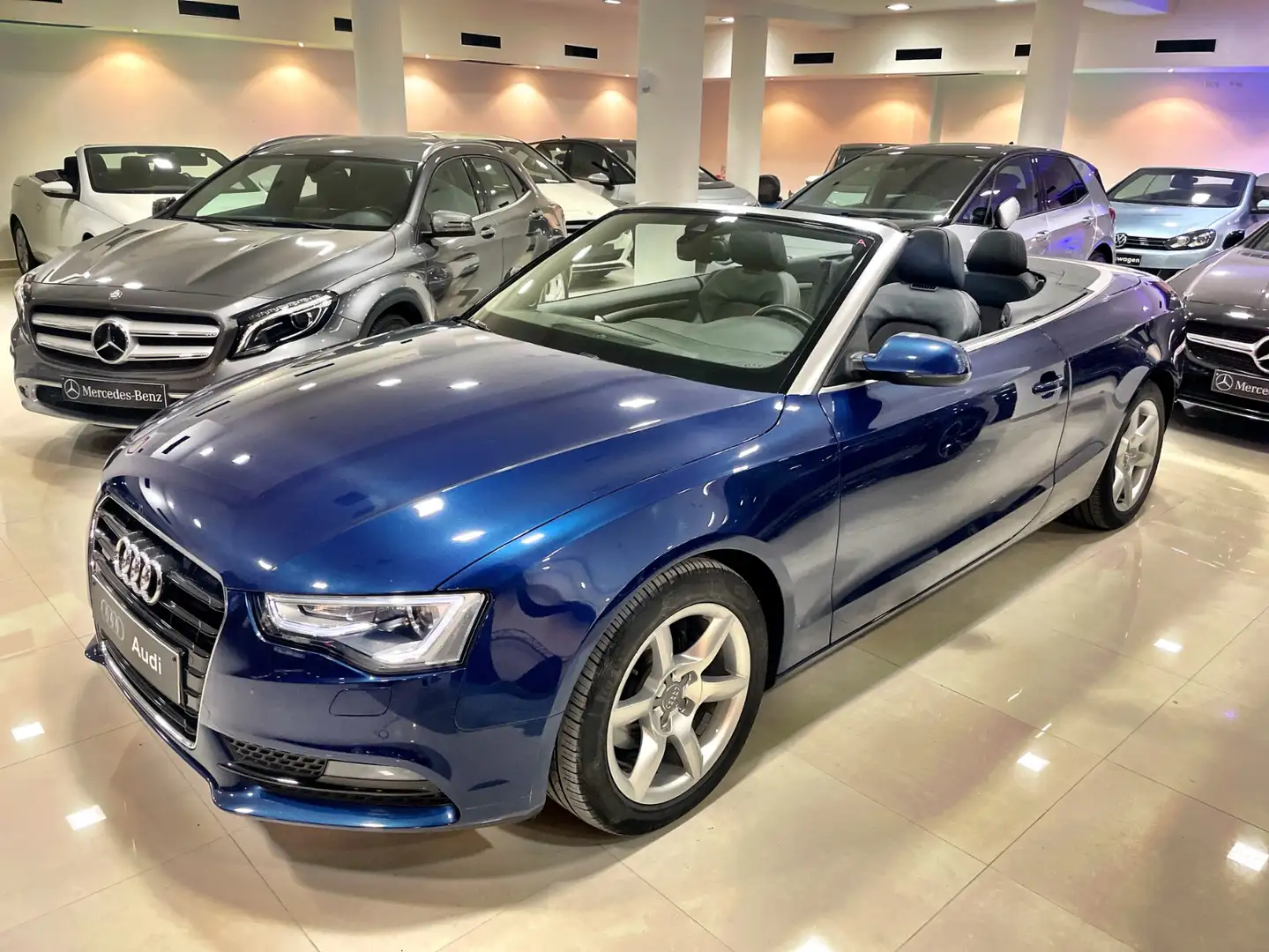 Audi A5 Cabrio 2.0TDI quattro Azul - 2