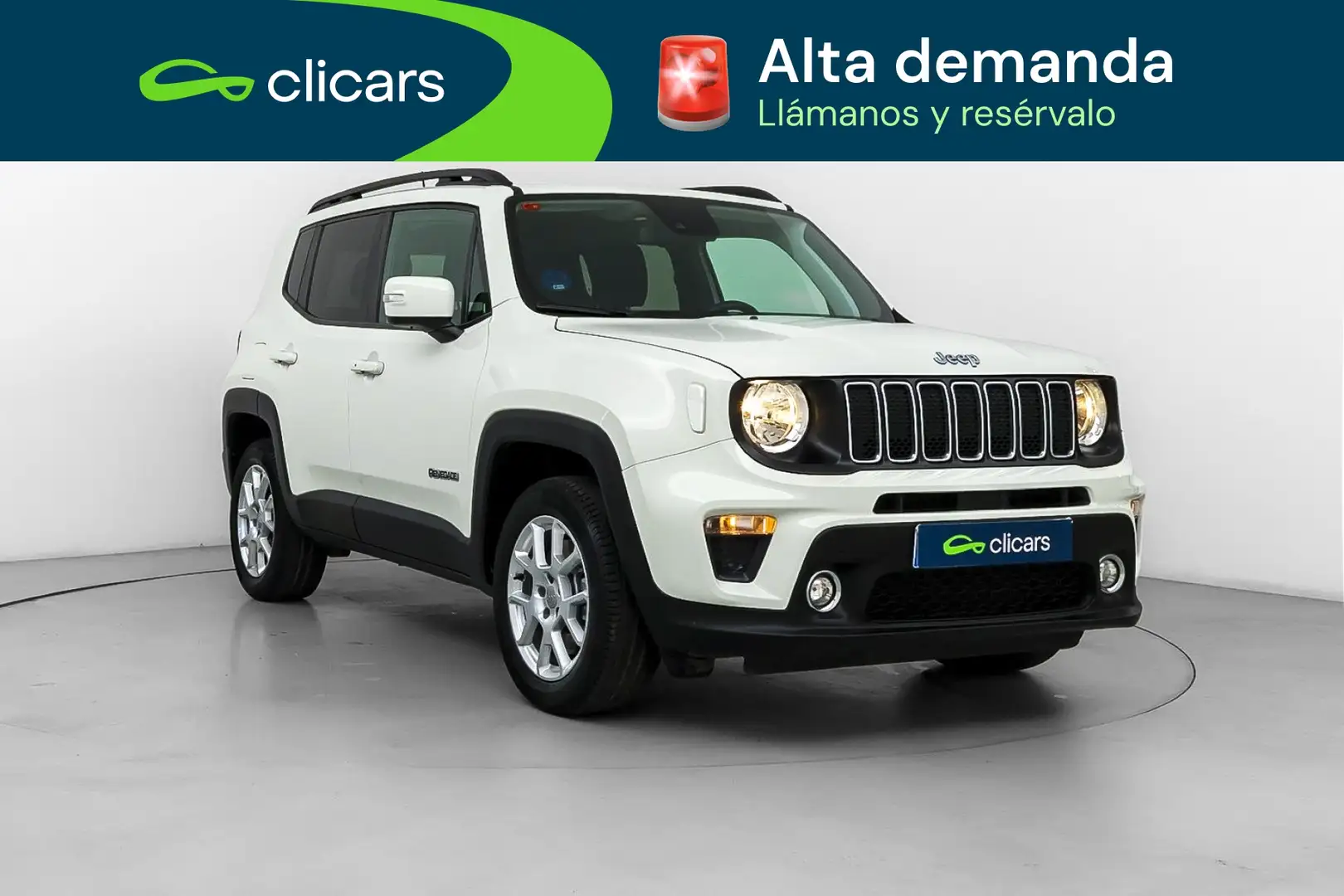 Jeep Renegade 1.3 PHEV Limited 4x4 Aut. 140KW Blanco - 2