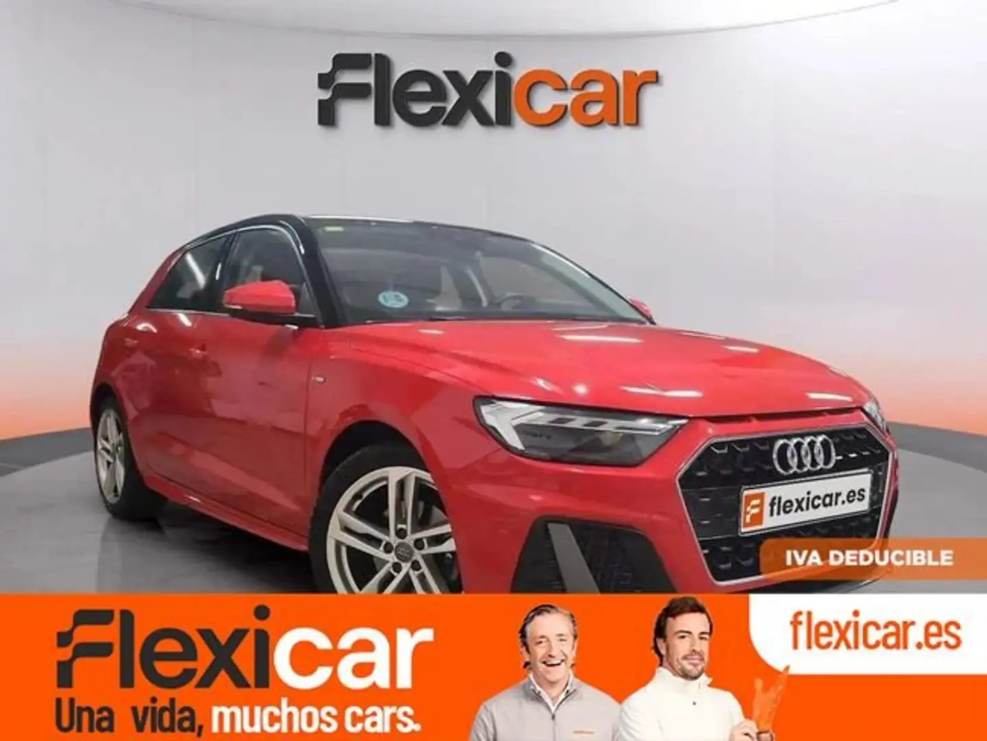 Audi A1 Sportback 30 TFSI S line Rouge - 1